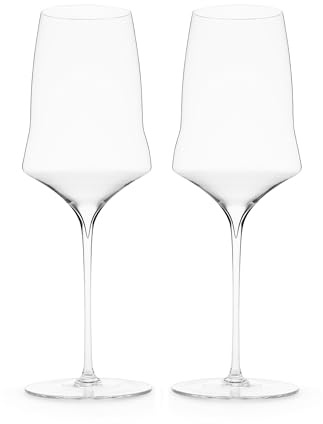 Josephinenhütte - JOSEPHINE No 1 - Copa de vino blanco - Hecho a mano - Juego de 2