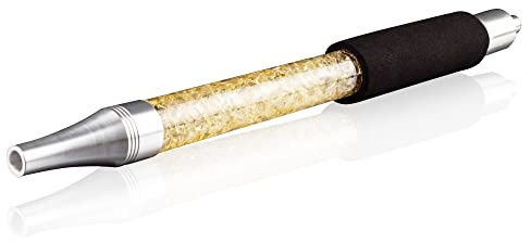 K King’z Ice Bazooka Shisha Orange XL 37cm [1 Stück] | Shisha Eisschlauch mit edlem Design für EIN kaltes und erfrischendes Raucherlebnis - Mit Schaumstoff zum Schutz Ihrer Hände | Inklusive eBook