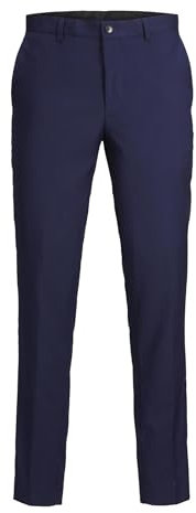 JACK & JONES JPRFRANCO - PANTALONI NOOS, Pantaloni da smoking, Uomo, Blu Medievale, 54