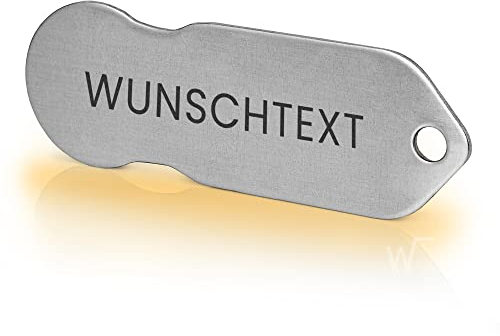 Einkaufswagenlöser ® F1 Schlüsselanhänger Personalisiert inkl. Schlüsselfundservice Einkaufswagen/Einkaufschip