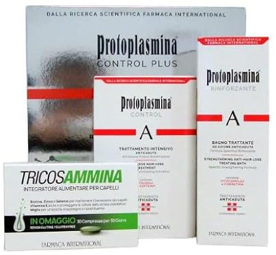 Protoplasmina New Kit Control Plus Trattamento Intensivo Anticaduta Biostimolante