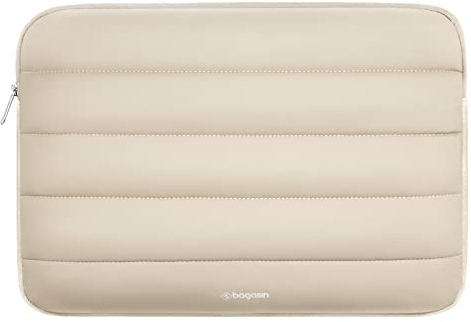 Bagasin Laptop Hülle Tasche, 14 Zoll TSA Laptoptasche Schutzhülle Sleeve Wasserdicht mit 4-lagigem Schutz, Laptophülle für MacBook HP, Dell, Lenovo, Asus Notebook