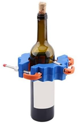 Glasflaschenschneider Set für DIY-Projekte, Handgefertigtes Werkzeug zum Schneiden von Wein- und Bierflaschen, Verbessertes Glasschneiderset mit Zubehör
