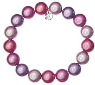 Leslii Reflective Pearls Perlen-Armband Magic 3D-Effekt