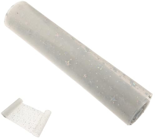 HOODANCOS Transparenter Pvc-folie Mit Sternenmuster Bastelbogen Für Diy-taschen Langlebiges Pvc-material Für Künstlerische Kreationen Und Handarbeiten