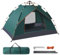 Putentfun Camping Tent, Pop up Tent 3 Person Family Dome Tents, 4 Season Large Automatic Instants Tent Waterproof Windproof with 2 Mesh Doors, Storage Bag for Camping Hiking Backpacking - Green