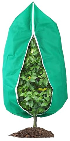 Cubiertas Invernales para Plantas Protección Anticongelante - Cubiertas Exteriores para Plantas en Climas Fríos,con Cremallera Lateral Transpirable Protección contra Plagas para Conejos Aves