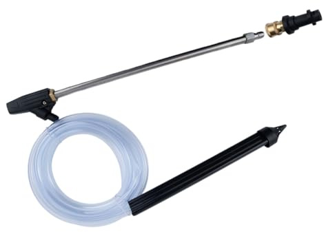Kit sabbiatrice per Karcher K2-K6, idropulitrice ad alta pressione, ugello per sabbiatura con tubo, antiruggine e rimozione vernice