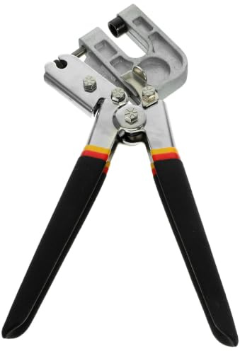 YARNOW Pince à Sertir en Acier pour Montants Métalliques Poignée Antidérapante, Perforation sans Perçage ni Vissage, pour Plaques de Plâtre et Cloisons Couleur Aléatoire Plusieurs styles