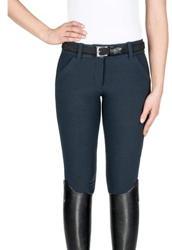 Equiline X-Shape Knee Grip Reithose Damen Größe: 36 Farbe: Blue