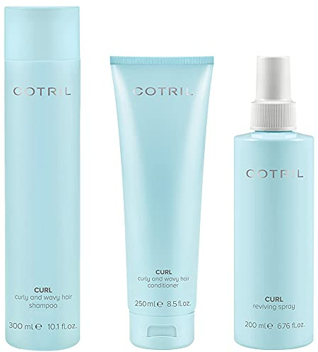 Cotril curl pack champú acondicionador y spray