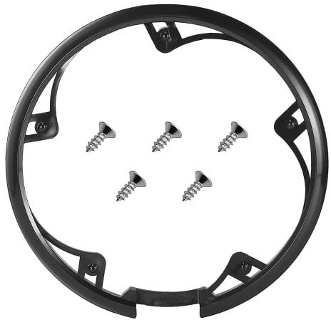 BIGSHELESH Fahrrad Kettenblatt Schutz Kettenrad Kurbelgarnitur Schutzring Mountainbike Kettenschutz 5 Loch Für Fahrradkettenradschutz, Mountainbikes, Rennräder