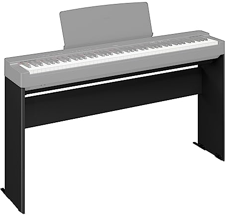 Yamaha L-200 Digital Piano Ständer in Schwarz – Robuster, langlebiger Ständer aus Holz in elegantem Design – Passend für das Digital Piano P-225 von Yamaha