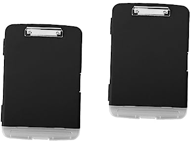 COHEALI 2St Lagerung schreibtafel buchstabentafel Flip-Schreibblock Inhaber von Bürodokumenten Dokumentenständer Dokumentenhalter Loseblatt-Designordner pp Aktenregal Lagerregal ID-Ordner