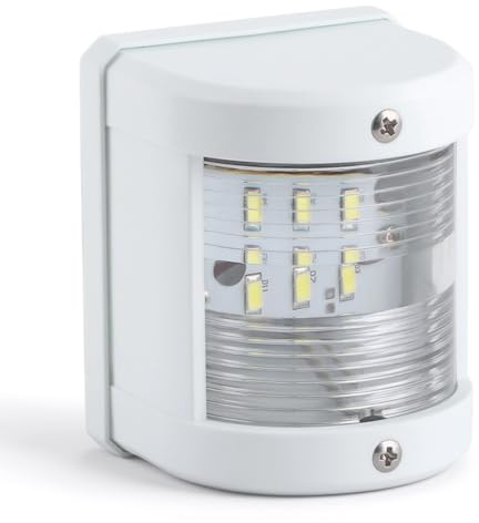 EIMSOAH Luz de Señal de Navegación luces navegacion barco 12 V 24 V 135 Grados Luz de Señal de Barco, Lámpara de Mástil de Navegación LED IP66 de 3 W, Luz LED Navigationslichter