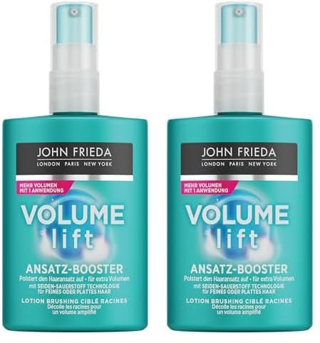 John Frieda - Volume Lift Ansatz Booster - Inhalt: 125ml - Polstert den Haaransatz auf - Volumen & Textur für feines oder plattes Haar (Packung mit 2)
