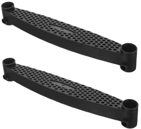 UPKOCH 2pezzi Cuscinetti in Plastica per Scale Castello Accessori di Sicurezza per Letti Castello Sostituzione di Cuscinetti per Scale Tappetini Antiscivolo per Gradini Protezione per per