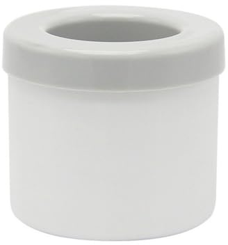 Stampo per cubetti di ghiaccio a cilindro, stampo in silicone per cubetti di ghiaccio, facile rilascio per congelatore (grigio)