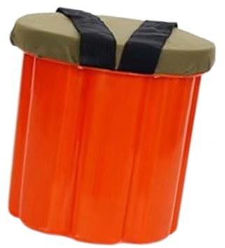 WNDUOKXH Bequemer Gartenstuhl, Angelstuhl, Leichter Gartenarbeitshocker für Diverse Gartenarbeiten, kompakte Größe 18 cm x 24 cm, Kleiner runder Hocker