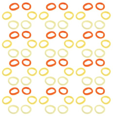 TOYANDONA 500 Stück Elastische Kleiner Haargummis für Babys und Mädchen Haarschonend Bunt Knitterfreie Nylon Haarbänder für Kleinkinder Kinderhaar Accessoires