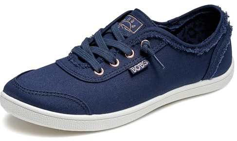 Skechers Women's BOBS B Cute Sneaker, Navy, 7 UK