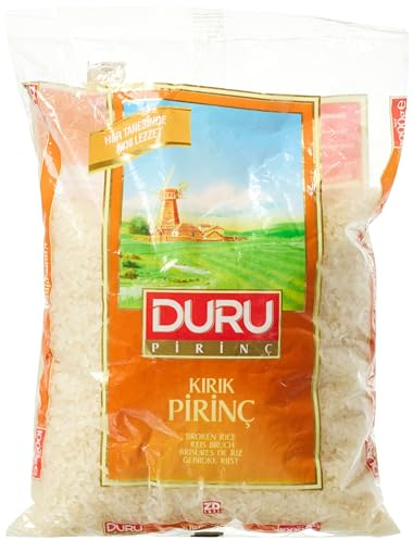 Duru Broken Rice, 35.2oz (1000g), 100% Natural and Certificated, Non-GMO, Great for Vegan Recipes, Gluten Free