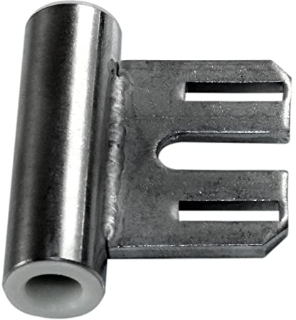 SN-TEC Türband Mittelband Rahmenteil Edelstahl Matt, für 3-teilige Bänder V 800 für Stahlzargen mit Gleitlager, Rolle 15mm, für 8mm Stift (2 Stück)