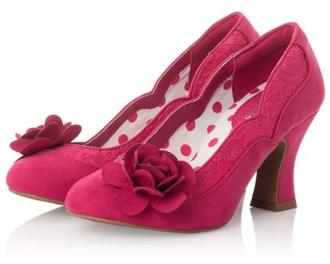 Ruby Shoo Chrissie (Fuchsia) Fuchsia UK5