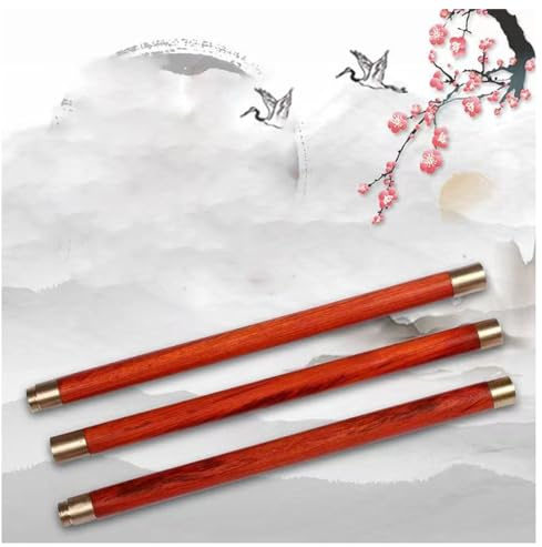 Bâton De Tai Chi, Bâton d'arts Martiaux en Bois, Règle De Tai Chi en Bois De Qigong Tai Chi Bang Traditionnel Chinois pour l'exercice de Moring Âgé 130 * 2.5cm