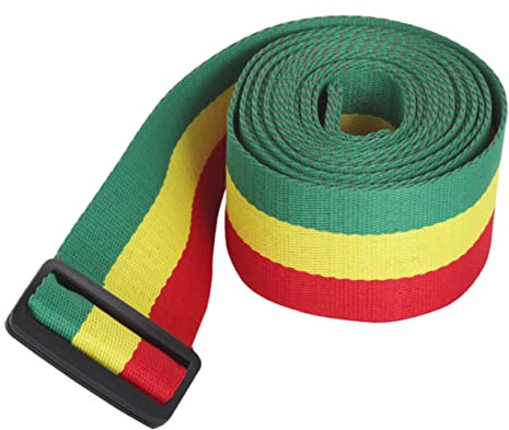 HEMOTON Afrikanische Trommeln Djembe Afrikanischer Handtrommelgürtel Djembe-Zubehör schlagzeug zubehör Drum accessory Cotton strap Trommelgurte Zubehör für afrikanische Trommeln Dreifarbig
