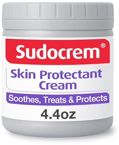Sudocrem Diaper Rash Cream for Baby's Skin, Triple Action Diaper Rash Paste that Soothes, Treats and Protects, 15.29% Zinc Oxide Cream - 4.4oz (125g)