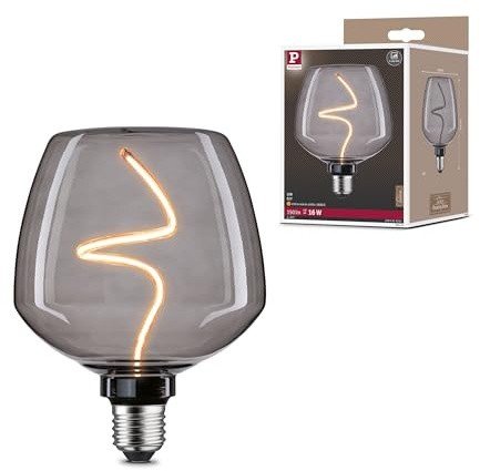 Paulmann 29240 Floating Shine Standard 230V LED Globe E27 150lm 4W 1800K dimmbar Rauchglas