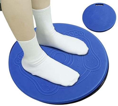 Turning Board - Discy Stability Disc, Training | Agility Balance Pad, Ballet Spinner Tool, Practice Glider, Foot Work Riser Prop, Skill Trainer Board for Dancer Balance