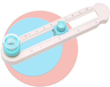 YUZHEDM Cirkelskärare papper pappersskärare roterande fräs cirkelskärare papper justerbar plastskärare 2–20 cm pappersskärare 360° roterbar för pappersfolie