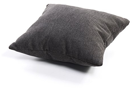 Gutekissen Palettenkissen, Gartensofakissen, Gesteppte Kissen gefüllt mit granuliertem Poulirette-Schaum, viele Farben und Größen PPI (Deko-Kissen 40x40, Anthrazit)