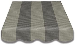 Tissus pour auvent Tissus pour tentes Protection solaire Housse pour auvent Matériaux de substitution Diverses couleurs Cantonnière cousue incluse 4x3m SPD090