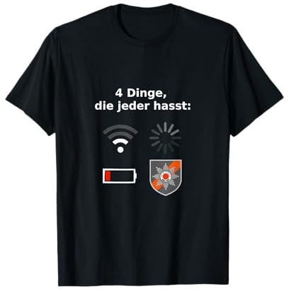Lustige Bundeswehr Memes Anti Feldjäger MP Herren Damen T-Shirt