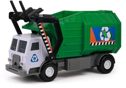 Mighty Fleet 1422774 Garbage Truck Toy, Multi,57117