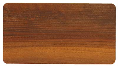 HOFMEISTER® Breakfast Board Made of Domestic Walnut Wood, 22 cm, 100% EU Handmade, Protects Your Knives, Sturdy Bread Board, Snack Board for the Cupboard, Small Board