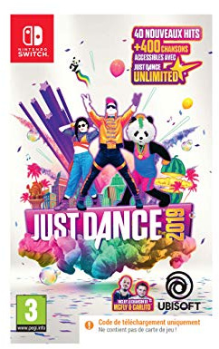 JUST DANCE 2019 CODE IN BOX SWITCH
