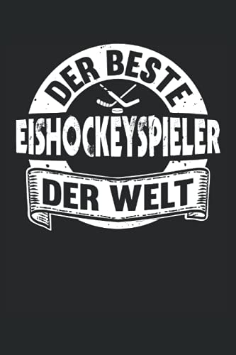 Bester Eishockeyspieler der Welt Eishockey Notizbuch (liniert)