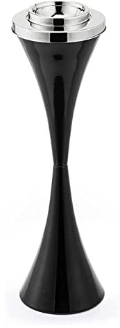 JTYX Posacenere da Terra per Esterni, posacenere da Pavimento richiudibile Antivento Contemporaneo con Coperchio, posacenere Alti per Patio Esterno da 22 Pollici di Altezza per Sigarette