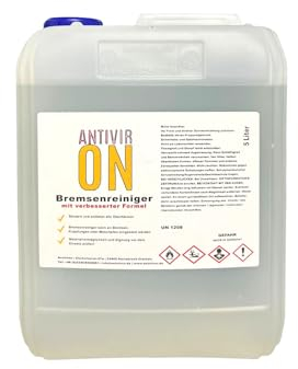 ANTIVIR ON 5L Bremsenreiniger Entfetter Reiniger Montagereiniger Teilereiniger [1x5L]