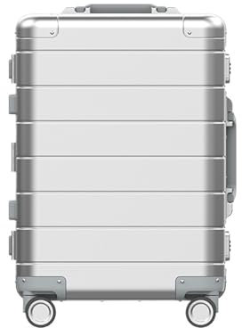 ALEjon 20-Zoll-Rutenkoffer aus Vollaluminium-Magnesiumlegierung mit Universalrädern: EIN schlanker und robuster Herrenkoffer