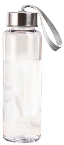 Bouteille d'eau portable plastique 300/400/500 ml légère et pratique pour le sport, l'eau, le café, le thé, les collations randonnée, camping, pique-nique