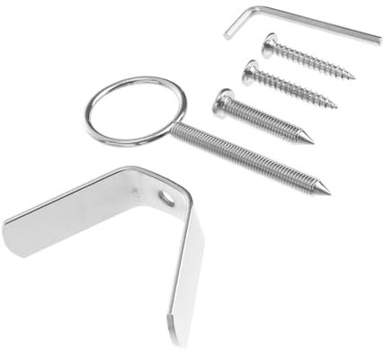 Alipis Iron Ham Rack Stand Professional Ham Fixing Holder Set 6pcs Suitable for Home and Hotel Use