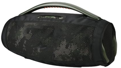 Boombox - Funda protectora para 3 altavoces, resistente al polvo, para música ininterrumpida