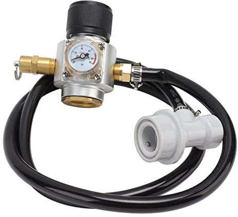 GYZOUKA Soda Water Automatic Beer Maker Homebrew Keg Charger Draft System for Homemade Beer Cold Coffee BBQ Iced Tea