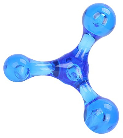 ZJchao Massaggiatore Manuale Portatile Compatto per Alleviare Collo, Vita, Gambe, Piedi e (BLUE)