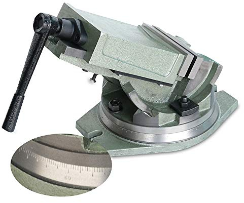 Schraubstock 360°Maschinenschraubstock Drehbar Präzisions Schraubstock 100mm